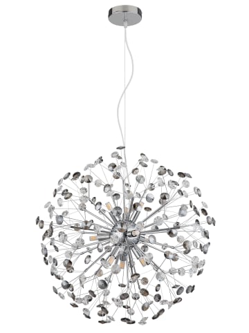 Globo lighting Luster "KATRINA" in silver
