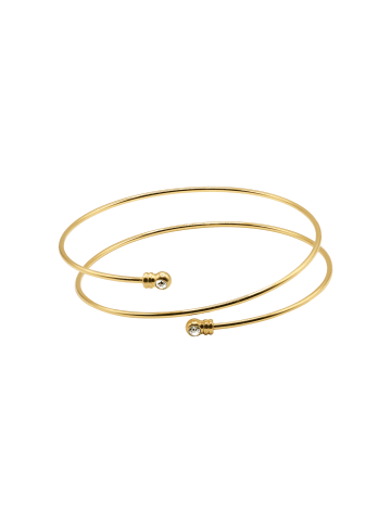 Steel_Art Armreif für den Oberarm Frauen Zoa goldfarben in goldfarben