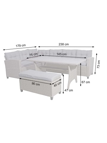 MCW Garnitur E96, Anthrazit, Kissen anthrazit