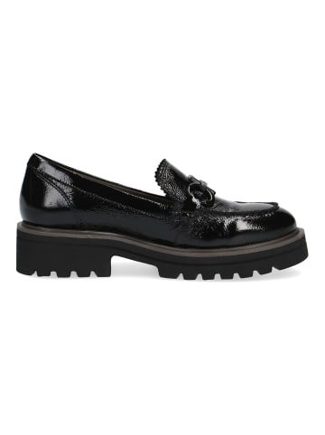 Caprice Slipper in Schwarz Lack
