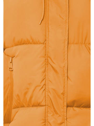myMo Wattierte Steppjacke in Orange Pfirsich