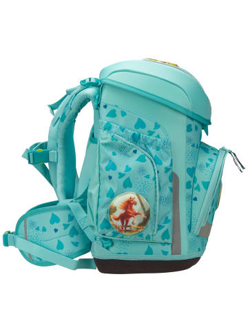 Ergobag Schulranzen cubo Set in ReitBärtraum