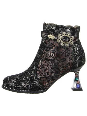 LAURA VITA Klassische Stiefelette in schwarz