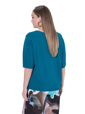 Ulla Popken Pullover in petrol