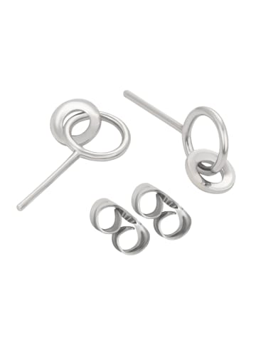 faina Women Stud Earrings in Silver