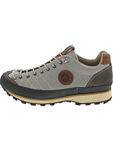 LOMER Bio Naturale Canvas Wanderschuh Grau