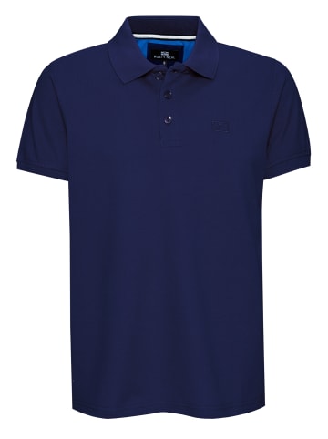 Rusty Neal Polo Pique Shirt Regular Fit in Marine