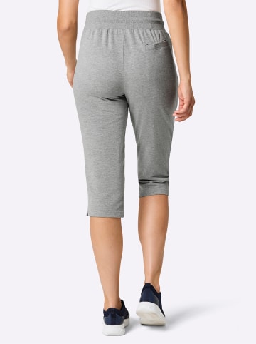 WITT WEIDEN Freizeithose in grau-meliert