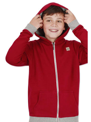 Band of Rascals Kapuzenjacke " Basic " in rot