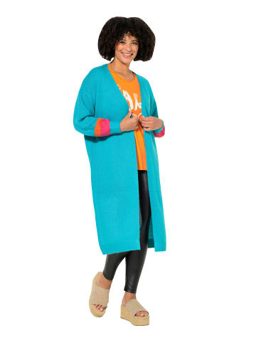 Angel of Style Strickjacke in mineralblau