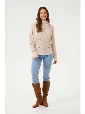 Cream Strickpullover CRMistletoe in Oat melange