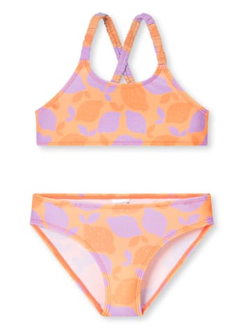 Schiesser Bustier-Bikini Aqua Kids in pfirsichorange