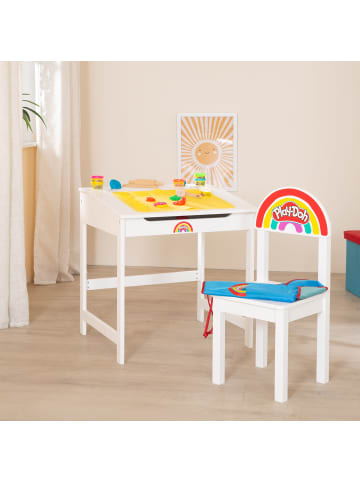 roba Play-Doh Kreativ-Schulpult – mit Knete, Werkzeug & Stuhl, ab 3 Jahren