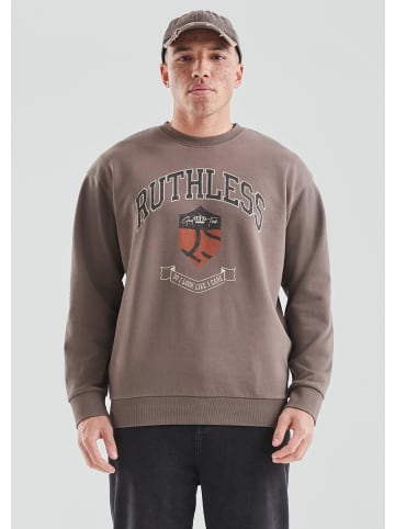 QS Sweatshirt in 89D0_braun