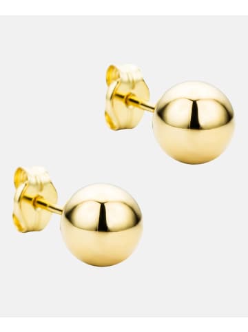 Diamant L'éternel Ohrstecker aus 375 Gelbgold
