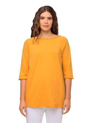 Ulla Popken Longshirt in honiggelb