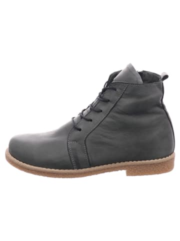 Esgano Damenschnürrstiefel warm flach  in  Grau