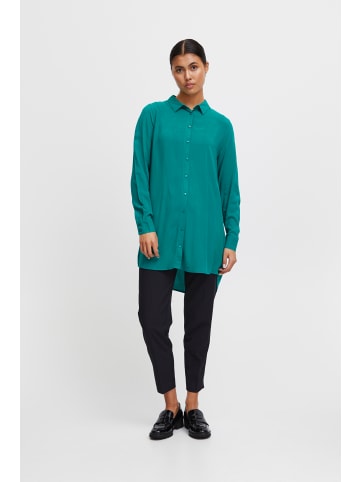 ICHI IHMAIN SH2 Relaxed fit in Quetzal Green