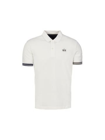 La Martina Poloshirt MBP011 in weiss