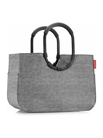 Reisenthel Loopshopper L Frame Shopper Tasche 46 cm in frame twist silver