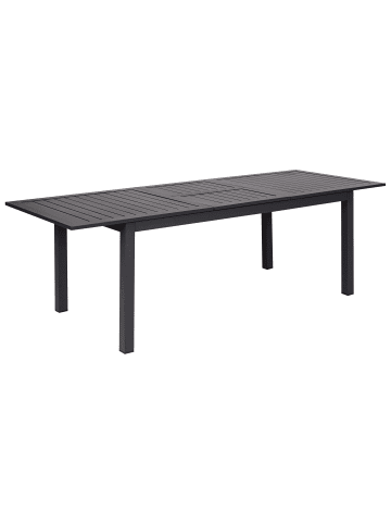 Beliani Gartentisch SKALOMA in Grau - (W) 90 x (H) 74 x (L) 180 cm