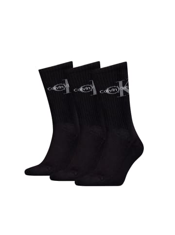 Calvin Klein Socken 3er Pack in Schwarz