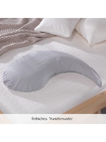 Theraline Stillkissen Das Yinnie mit Mikroperlen-Füllung in grau
