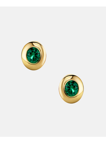 Diamant L'éternel Ohrringe aus 585 Gelbgold