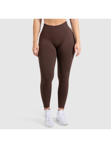 SMILODOX Leggings Cetrina Scrunch in Braun