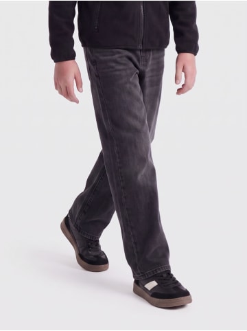 ONLY & SONS Junior Locker geschnitten in Washed Black