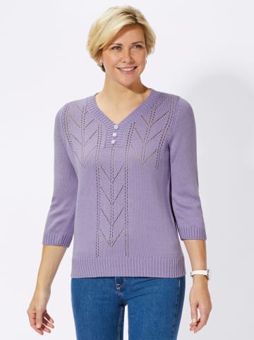WITT WEIDEN 3/4 Arm-Pullover in flieder