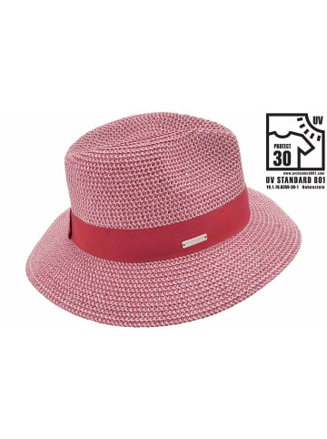 Seeberger Strohhut in rot