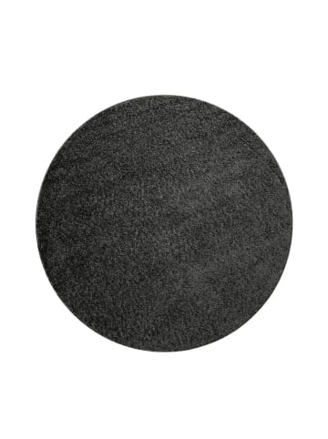 Wecon Home Hochflorteppich Greta in anthrazit grau