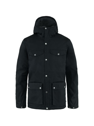 FJÄLLRÄVEN Winterjacke Greenland in Schwarz