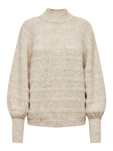 ONLY Pullover ONLCELINA HIGHNECK in Beige