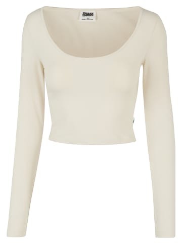 Urban Classics Long Sleef in whitesand