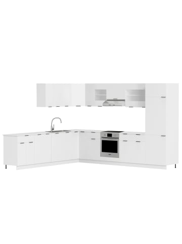 VCM  Ofenschrank Breite 60 cm Küche Fasola in Weiß