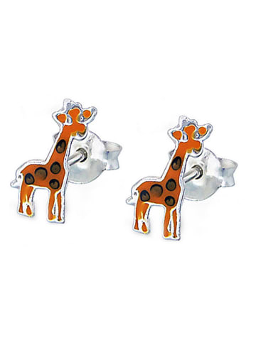 schmuck23 Silber-Ohrringe Giraffe 0,7 cm x 0,8 cm