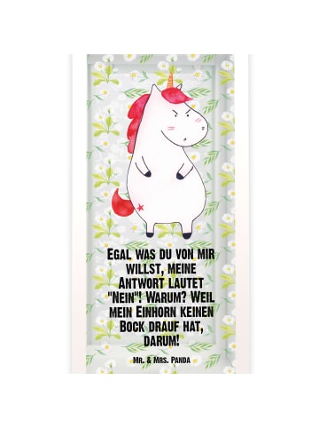 Mr. & Mrs. Panda outdoor laterne Einhorn Wut mit Spruch in Transparent