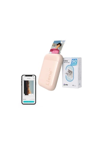 Liene Pearl 2x3 Fotodrucker tragbar Bluetooth Mini