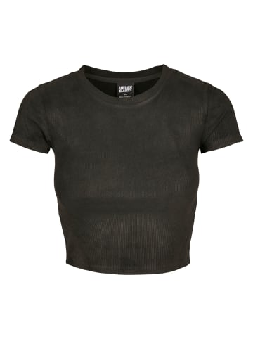 Urban Classics Cropped T-Shirts in black