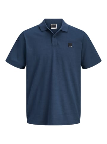 JACK & JONES PLUS Poloshirt in Outer Space