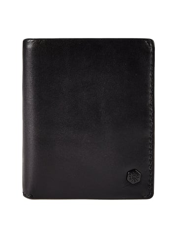 Jekyll & Hide Oxford Geldbörse RFID Schutz Leder 9 cm in black