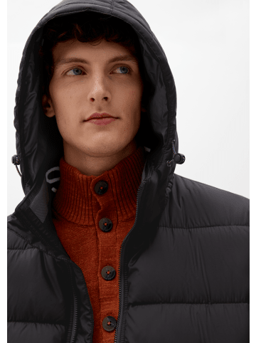 s.Oliver Outdoor Jacke langarm in Schwarz