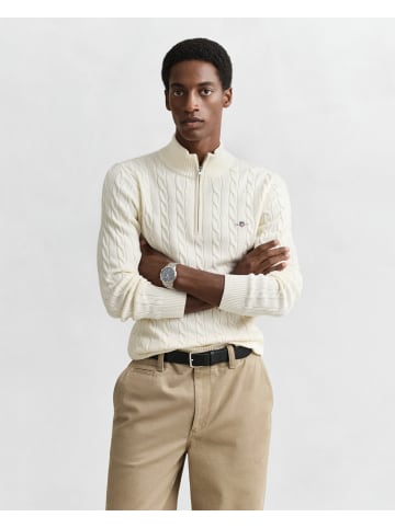 Gant Strickpullover in vanille - 0003