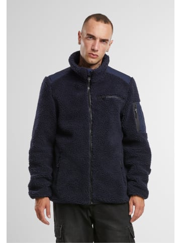 Brandit Fleece Jacket in navy