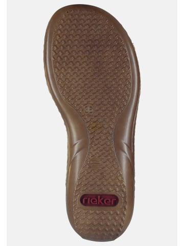 rieker Pantoletten Basic in Blau