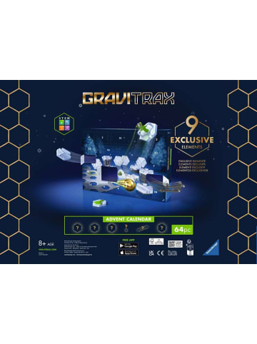 Ravensburger Ravensburger Konstruktionsspiel Adventskalender Slopes in bunt