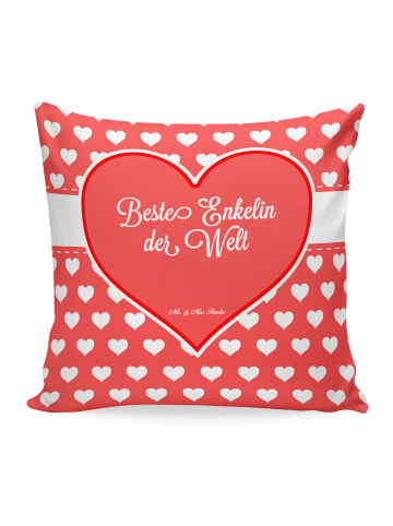 Mr. & Mrs. Panda Sofa Kissen Enkelin mit Spruch in Keine Angabe