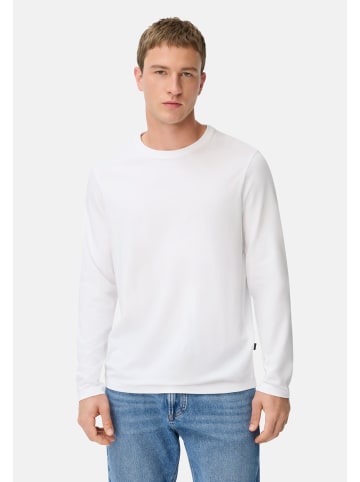 Camel Active fleXXXactive® Langarmshirt aus einem Baumwollmix in Weiß